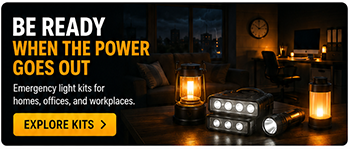 emergency light kit banner